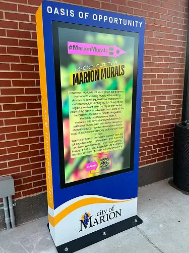 City of Marion IL 55in Fully Outdoor 2 min