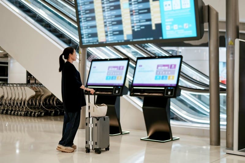 airport kiosks